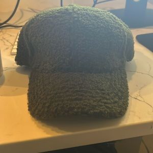 Free people dark green cap